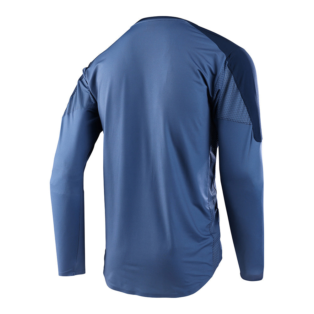 Drift LS Jersey Solid Blue Mirage - Image 3