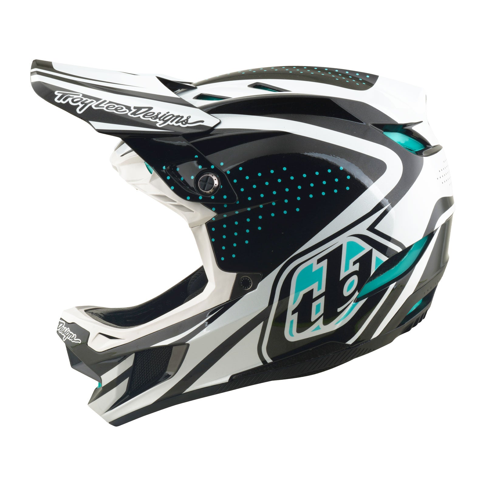 D4 Polyacrylite Helmet the Line Charcoal / White D4 Polyacrylite Helmet the Line Charcoal / White
