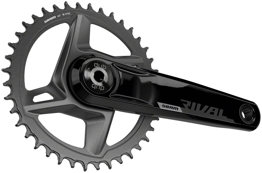 SRAM Rival 1 AXS Wide Crankset, Dub D1 - Image 4