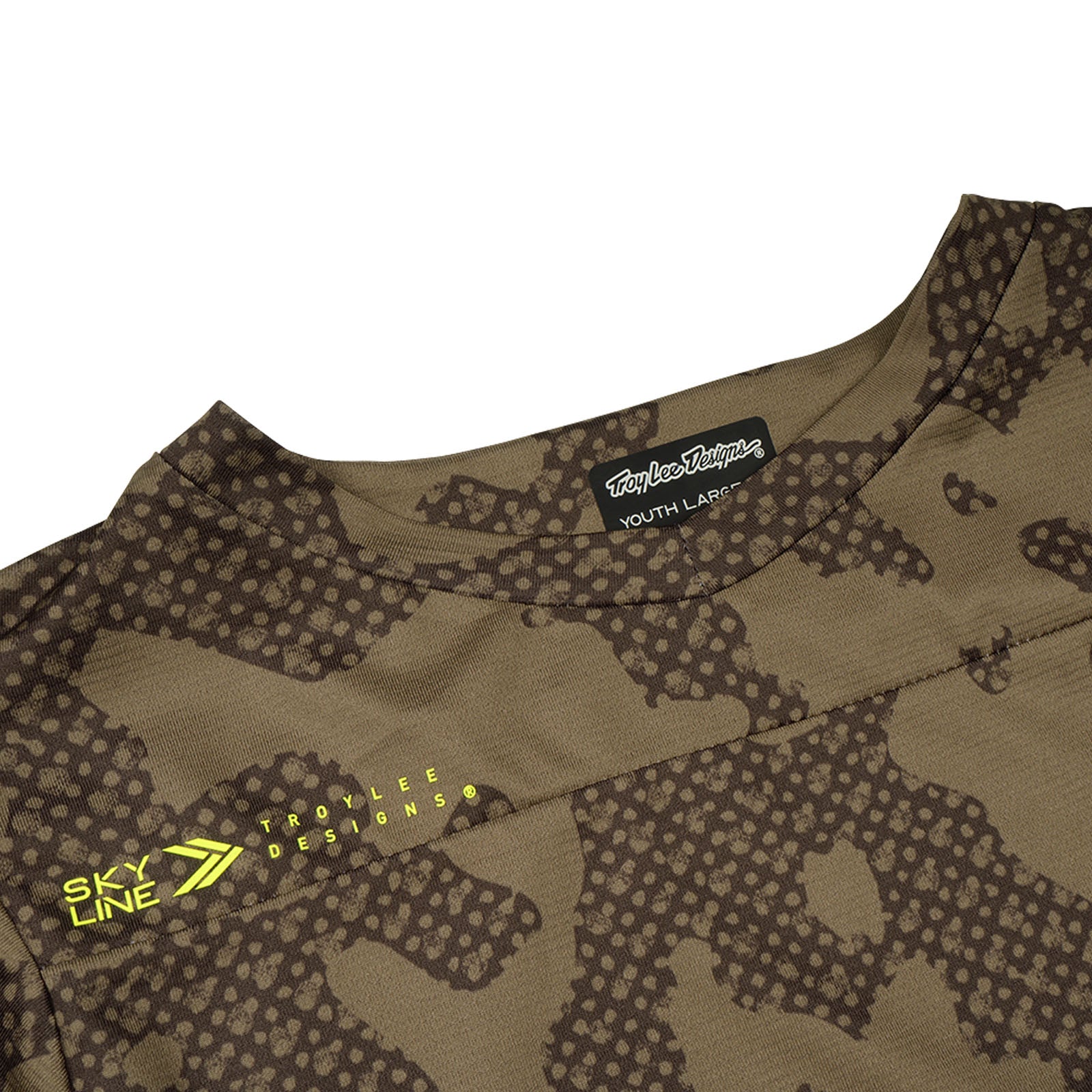 Youth Skyline Short Sleeve Jersey Scrubland Olive - Image 5