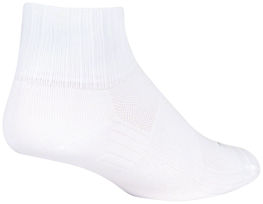 SockGuy SGX White Socks - 2.5" Small/Medium