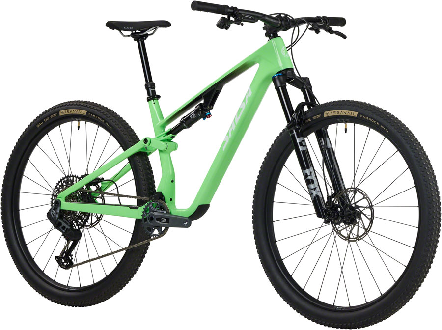 Salsa Spearfish C Deluxe GX AXS Transmission Bike - 29", Carbon, Citrus Green - Image 2