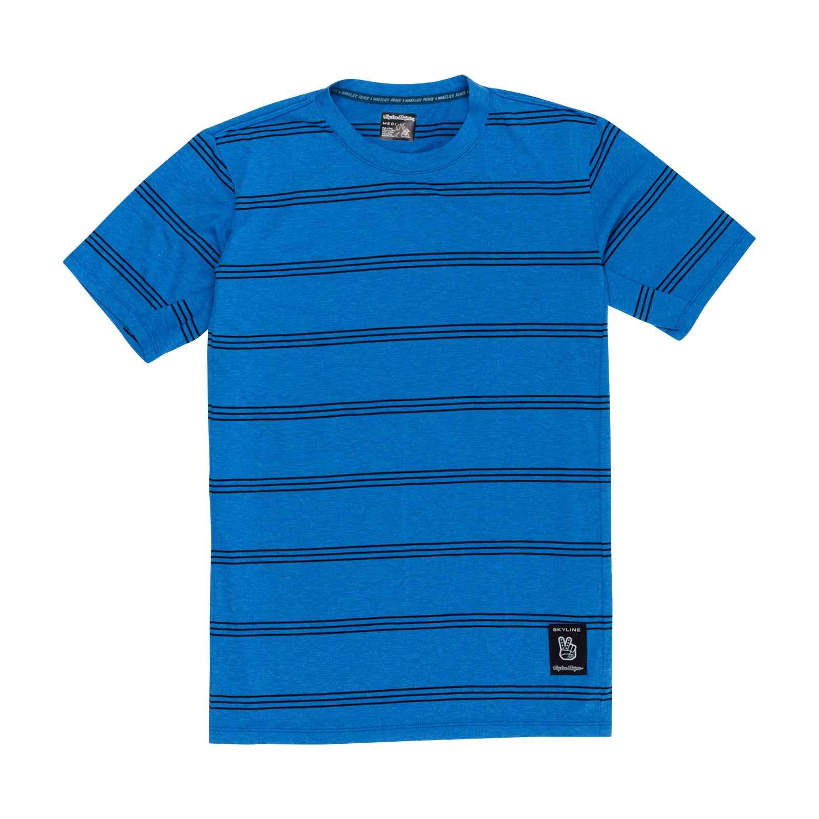 Skyline Short Sleeve Ride Tee Washed Out Cobalt Skyline Short Sleeve Ride Tee Washed Out Cobalt