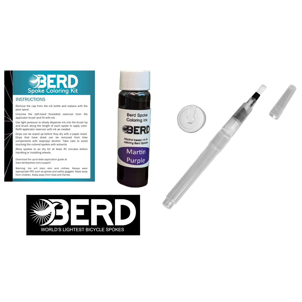 Berd Spoke Coloring Kit - Martin Purple