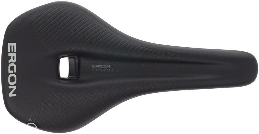 Ergon SR Comp Saddle - Titanium, Black, Men's - Image 2