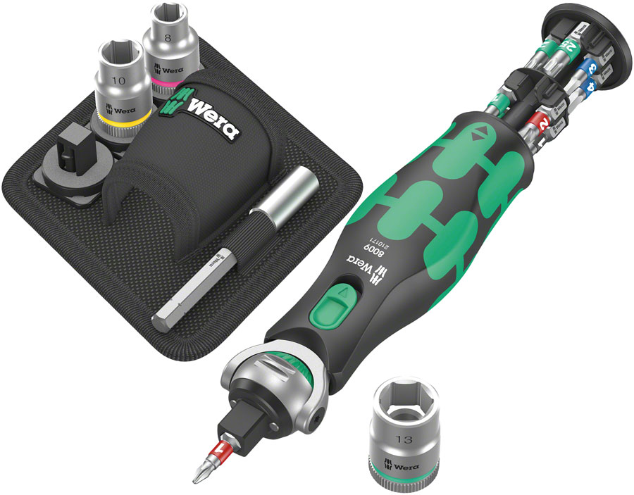 Wera 8009 Zyklop Wrench & Bit Pocket Set - Image 4