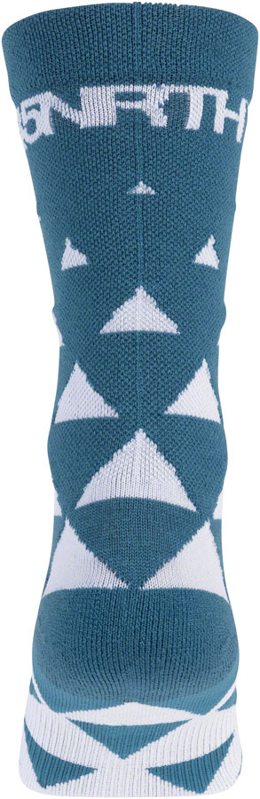 45NRTH Morph Midweight Wool Sock - Teal - Image 4