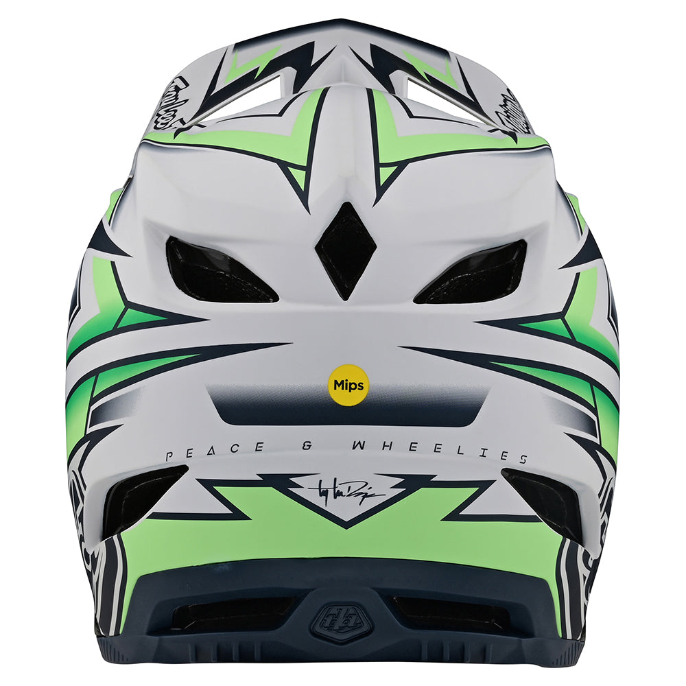 D4 Composite Helmet Volt White - Image 3