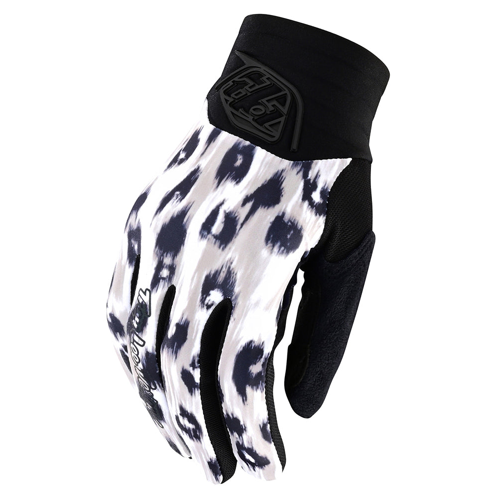 Womens Luxe Glove Wild Cat White Womens Luxe Glove Wild Cat White