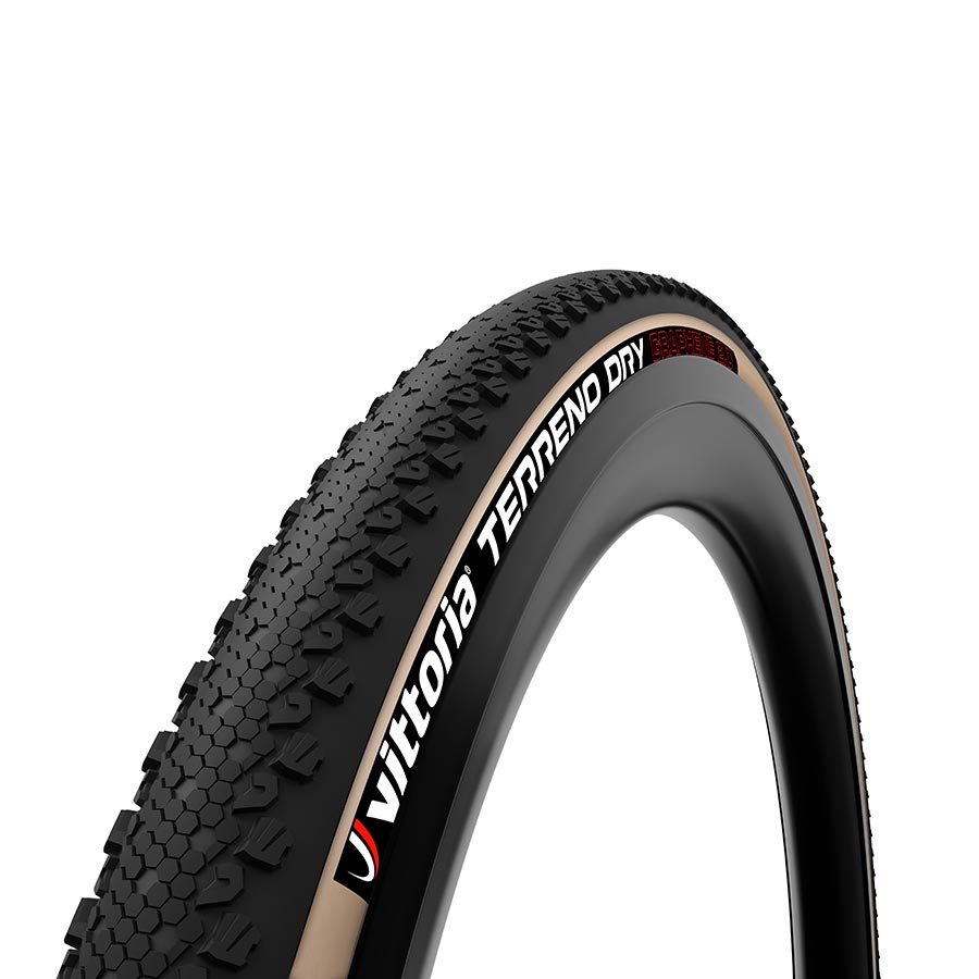 Vittoria Terreno DRY G2.0 Gravel Tire 700x40C Folding Tubeless Ready Tan