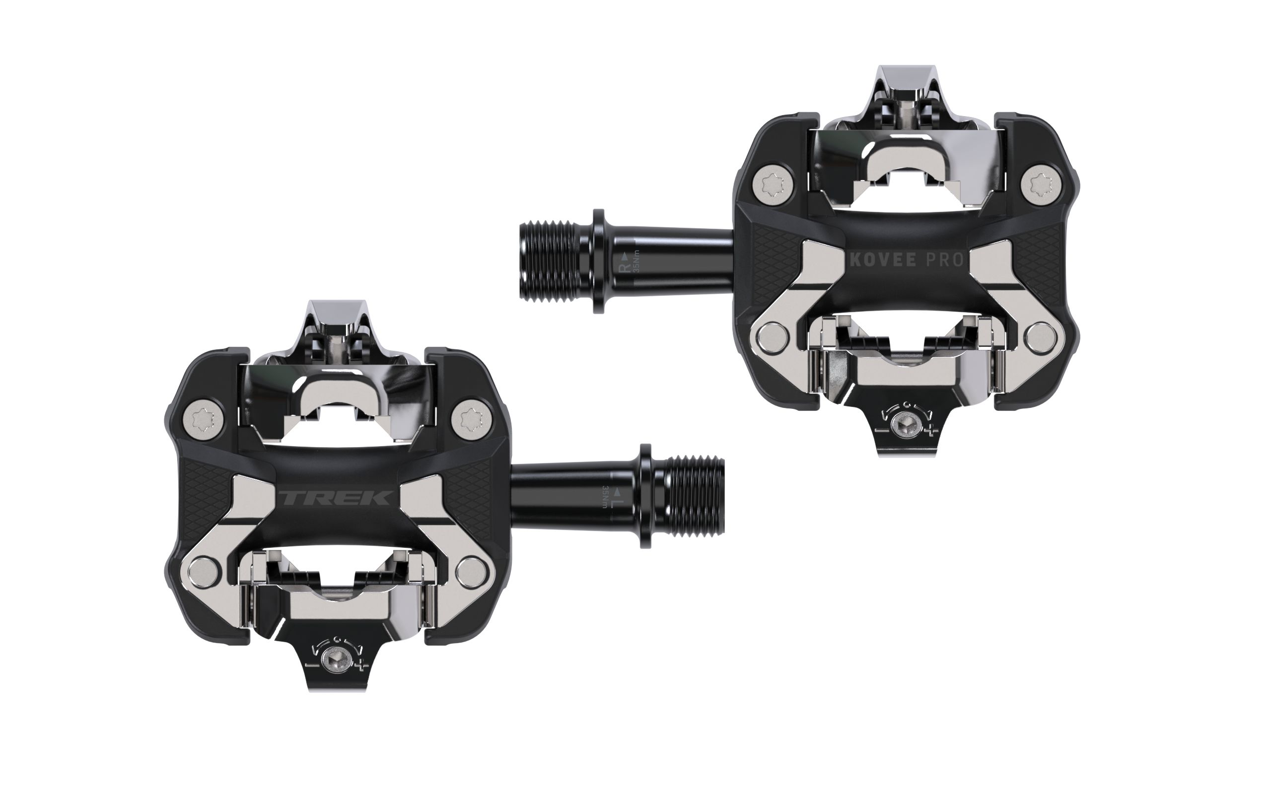 Trek Kovee Pro Black Pedal Trek Kovee Pro Black Pedal