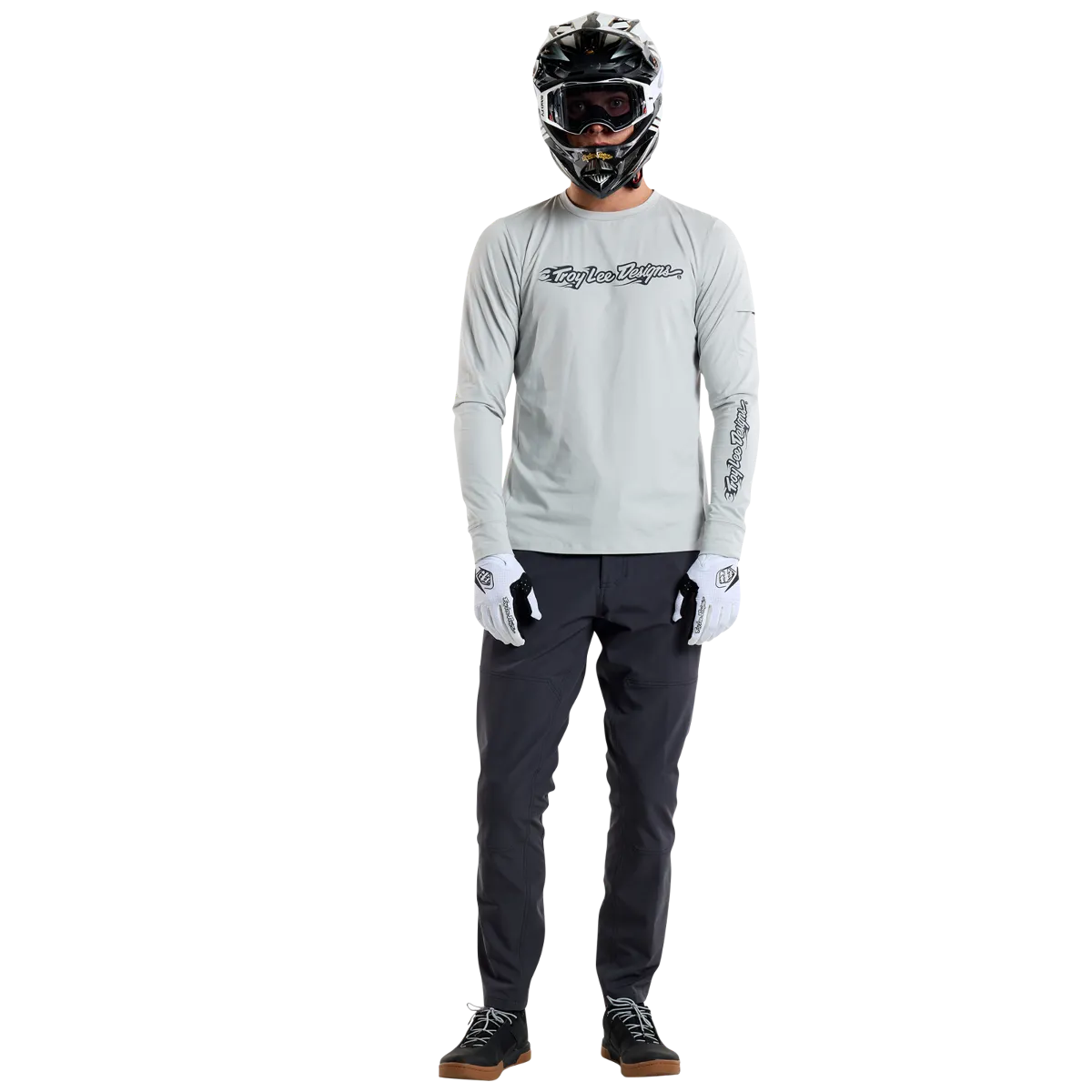 Ruckus Long Sleeve Ride Tee Burn Out Mist - Image 6