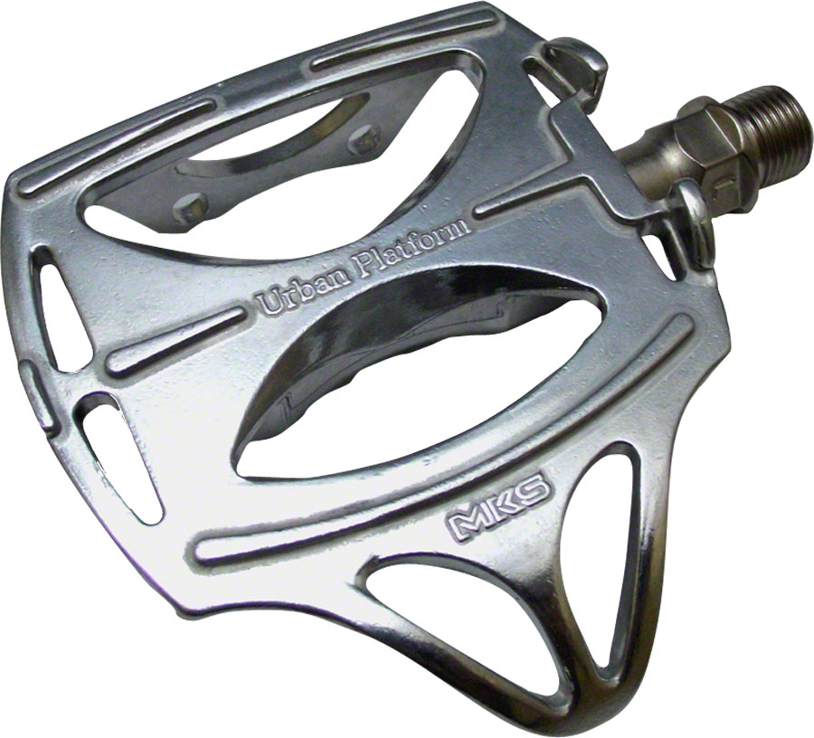 MKS Urban Platform Pedals - Platform Aluminum 9/16" Silver MKS Urban Platform Pedals - Platform Aluminum 9/16" Silver