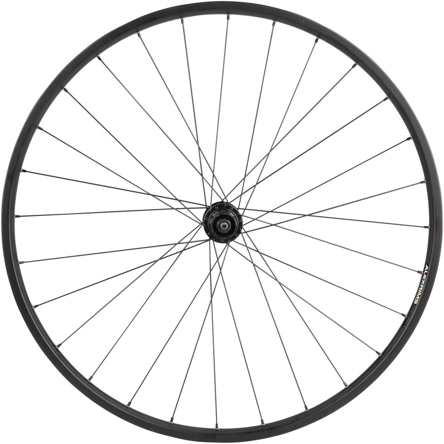 Quality Wheels Value Double Wall Series Disc Rear Wheel - 650b QR x 135mm Center-Lock HG10 BLK 28H