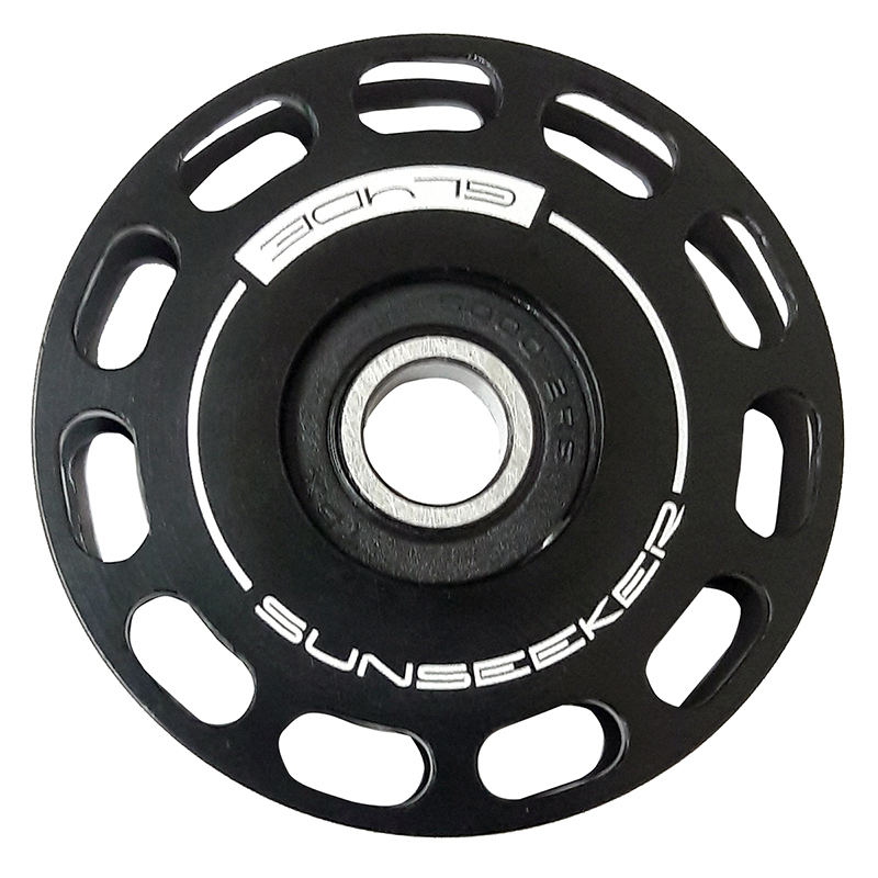 Sun seeker Alloy Recumbent Chain Guide  38mmx56mmx13mm Black