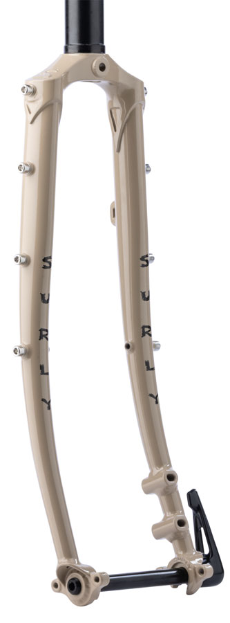 Surly Disc Trucker Fork - 26" 1-1/8" Straight 100x12 mm Thru-Axle Steel Disc Grandpa's Khakis
