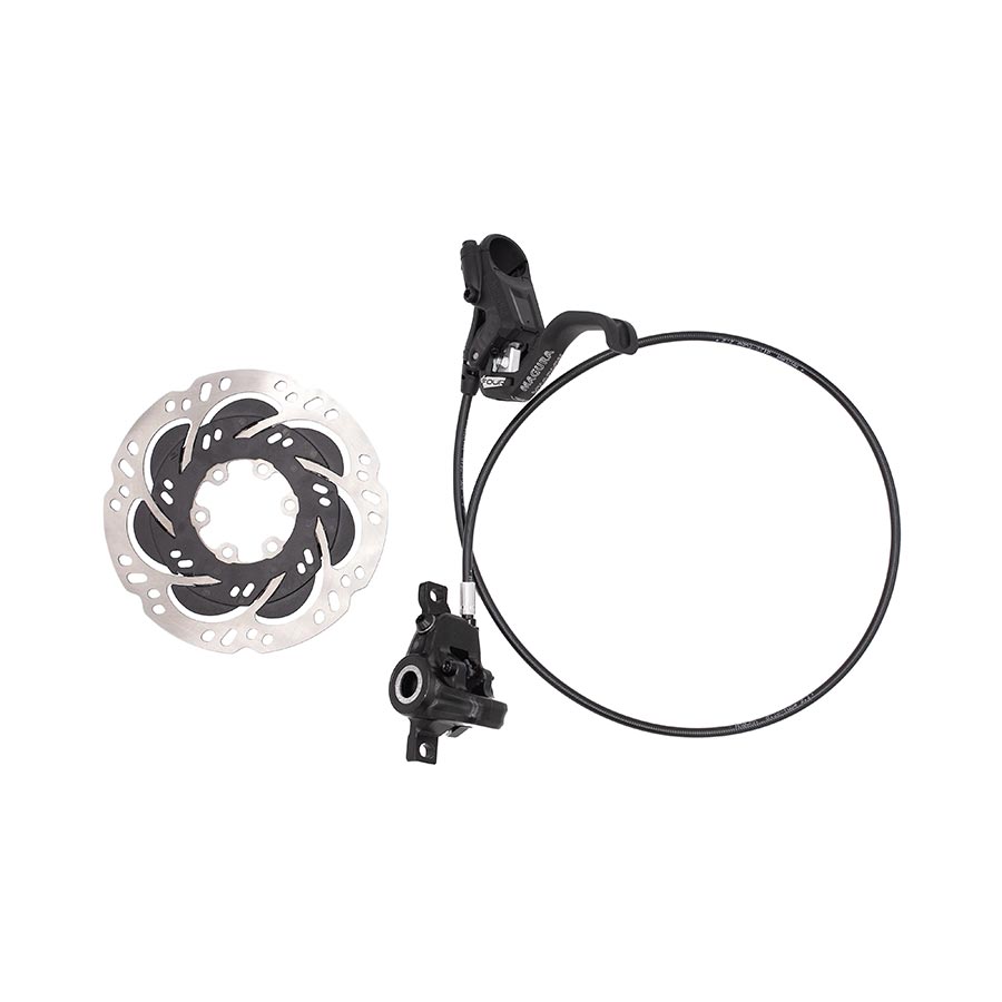 Kids Ride Shotgun Dirt Hero Brake Kit MTB Hydraulic Disc Brake Rear Black