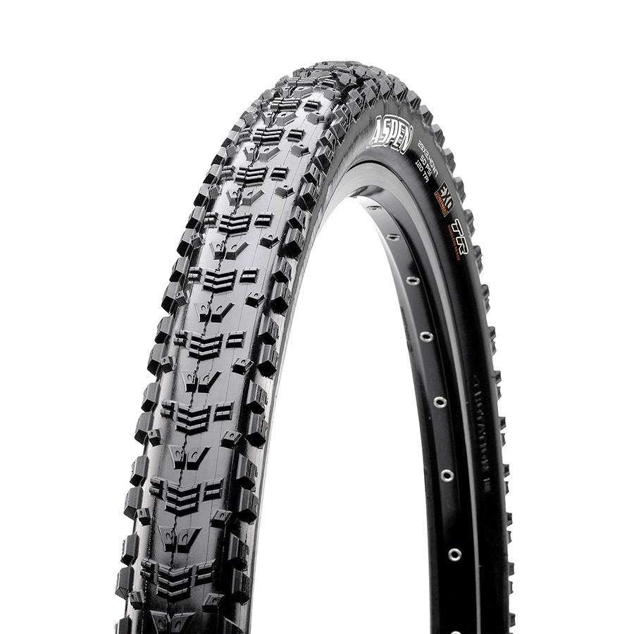 Maxxis Aspen Mountain Tire 27.5"x2.25 Folding Tubeless Ready MaxxSpeed EXO 120TPI Black