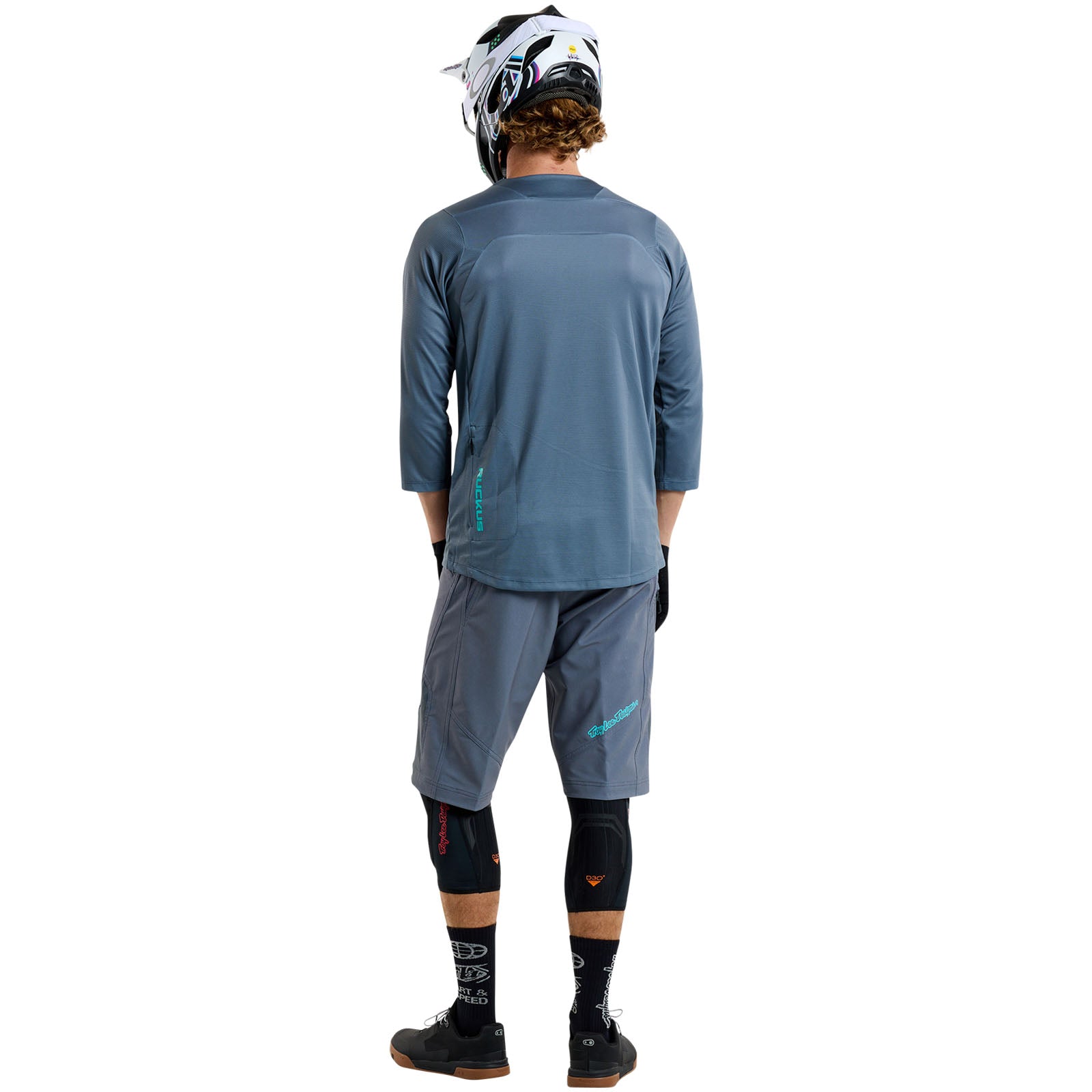 Ruckus 3/4 Jersey Spun Steel Blue - Image 10