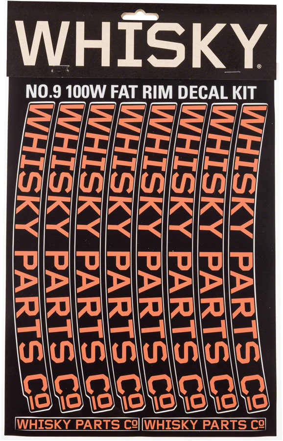 Whisky Parts Co. 100w Rim Decal Kit Whisky Parts Co. 100w Rim Decal Kit