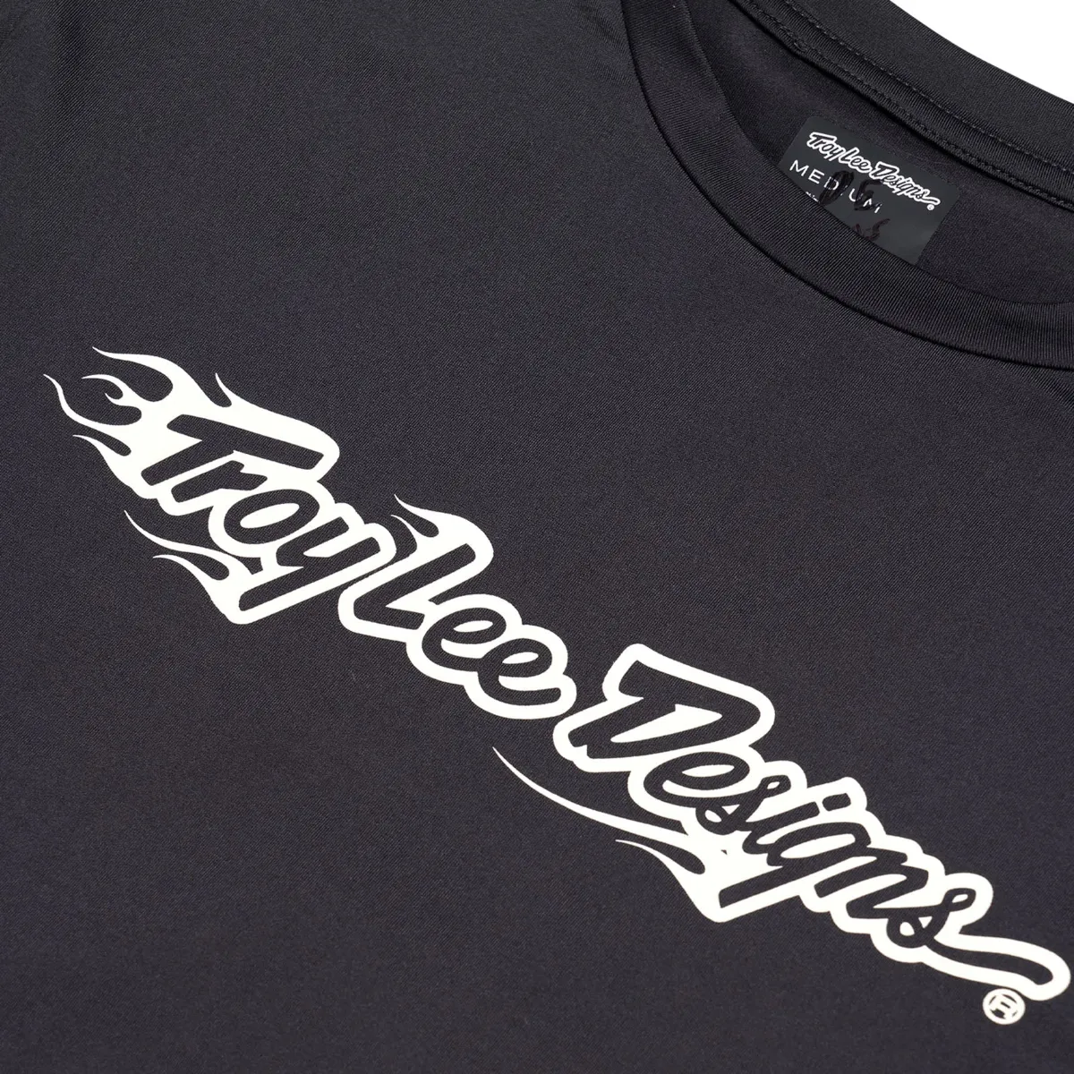 Youth Ruckus Long Sleeve Ride Tee Burn Out Carbon - Image 3