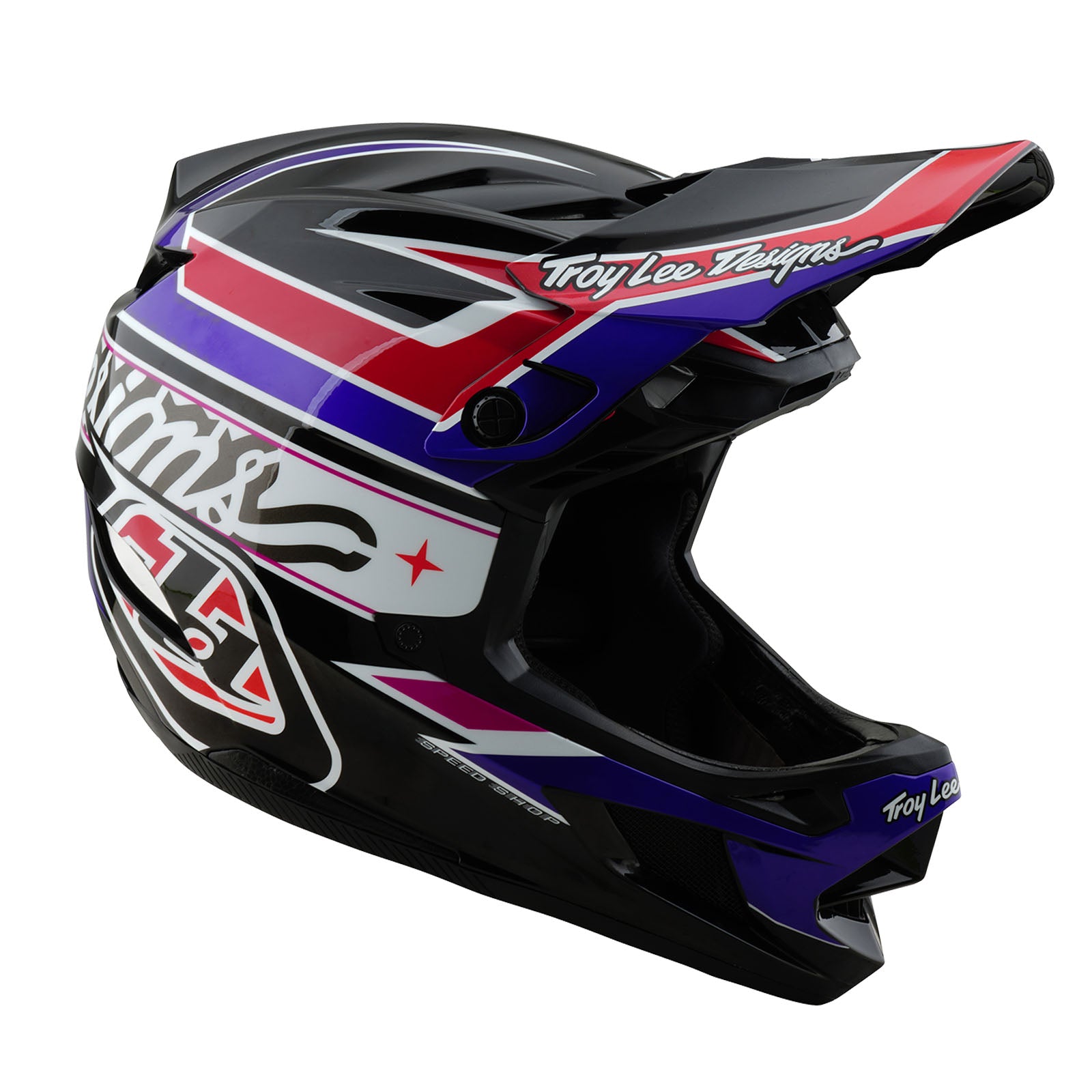 D4 Polyacrylite Helmet Linear Black - Image 6