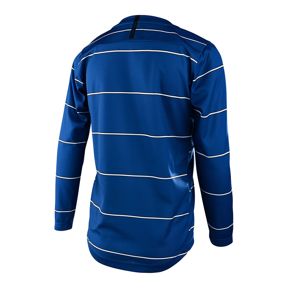 Youth Flowline LS Jersey Revert True Blue - Image 2