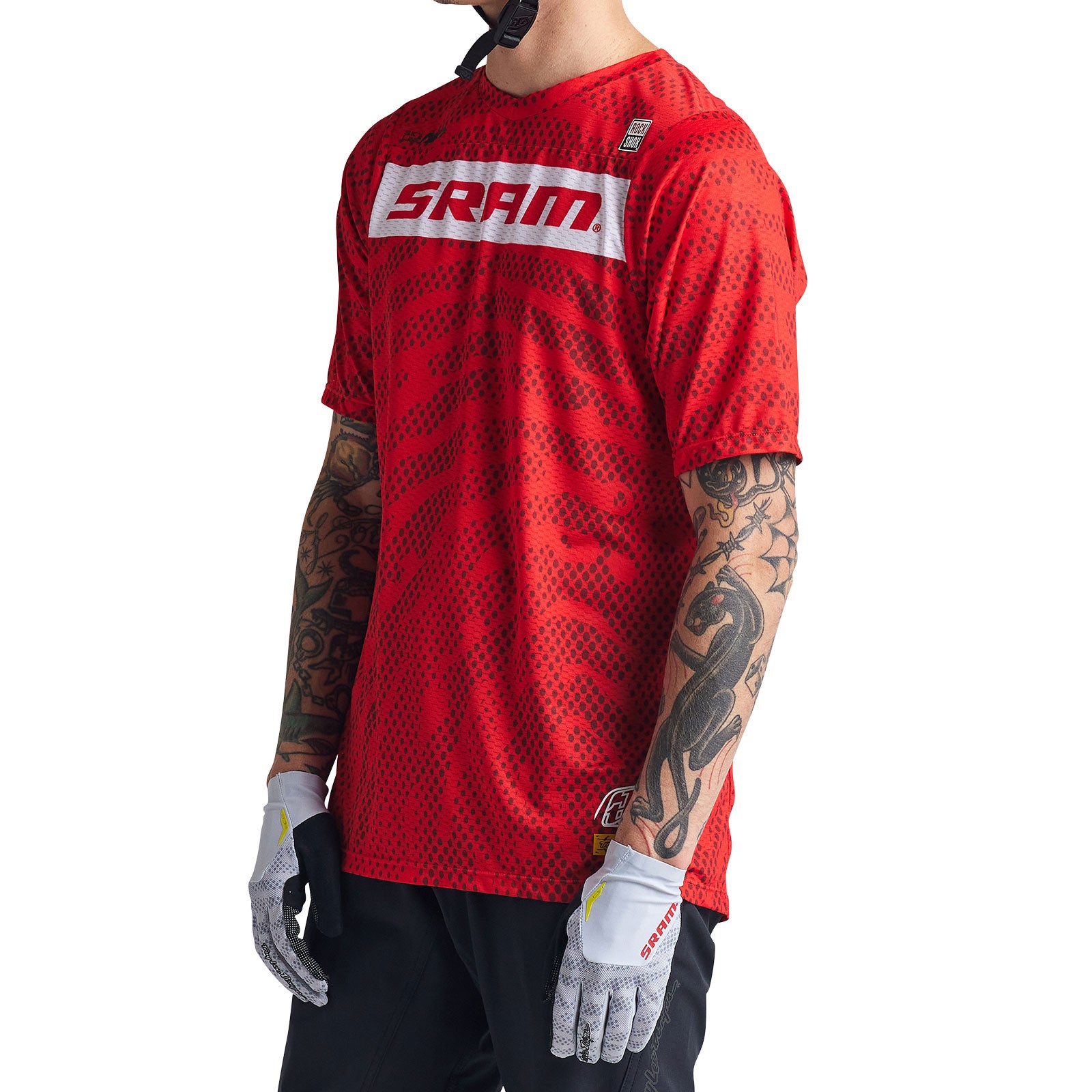 Skyline Air SS Jersey SRAM Roots Fiery Red - Image 6