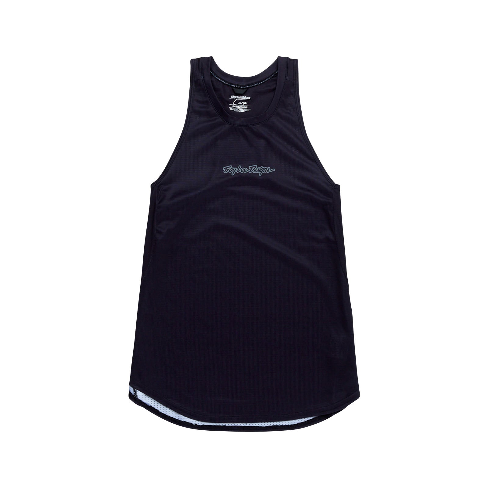 Womens Luxe Tank Solid Black Womens Luxe Tank Solid Black