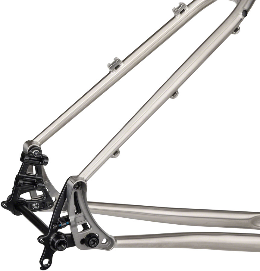 Salsa Fargo Ti Frameset - 29", Titanium, Raw - Image 4