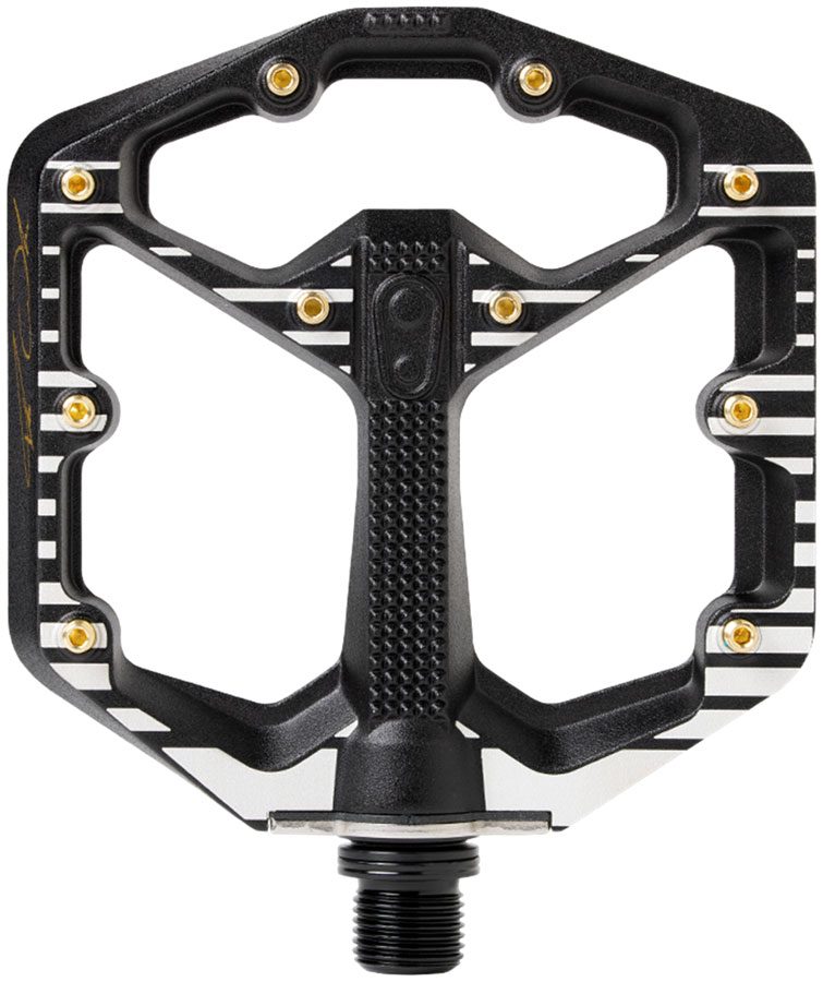 Crankbrothers Stamp 7 Fabio Wibmer Signature Edition Pedals - Platform Aluminum 9/16" BLK Small