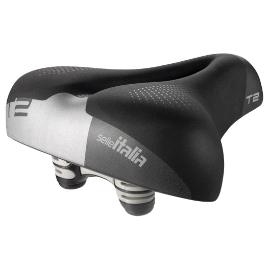 Selle Italia T 2  Flow L2 FeC Alloy Rail Soft-Tek Black
