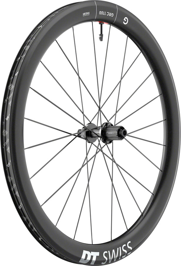 DT Swiss GRC 1100 DiCut 50 Rear Wheel - 700c 12 x 142mm Center-Lock HG11 Road/XDR Ratchet EXP 36 BLK