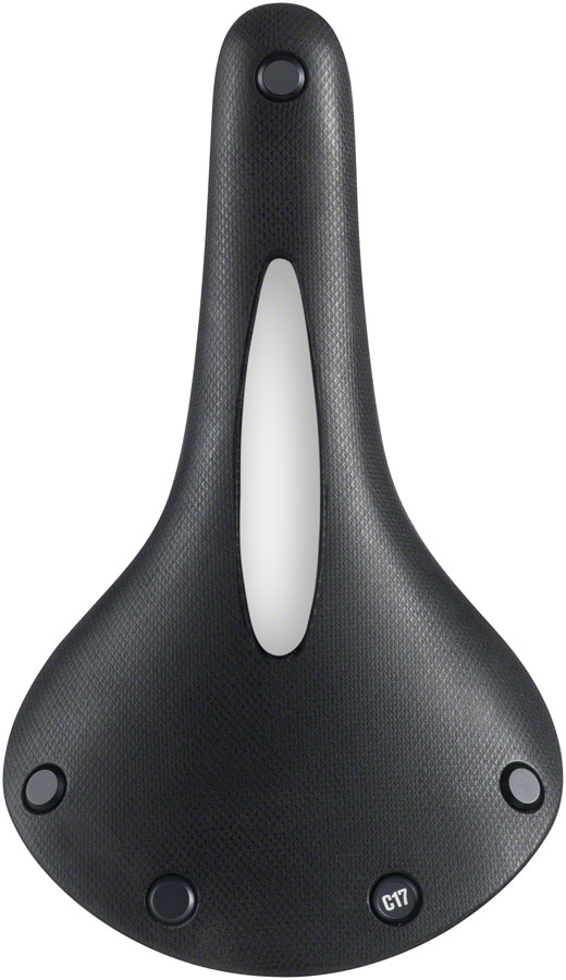 Brooks C17 All Weather Saddle - Steel, Black, Men's variant 2