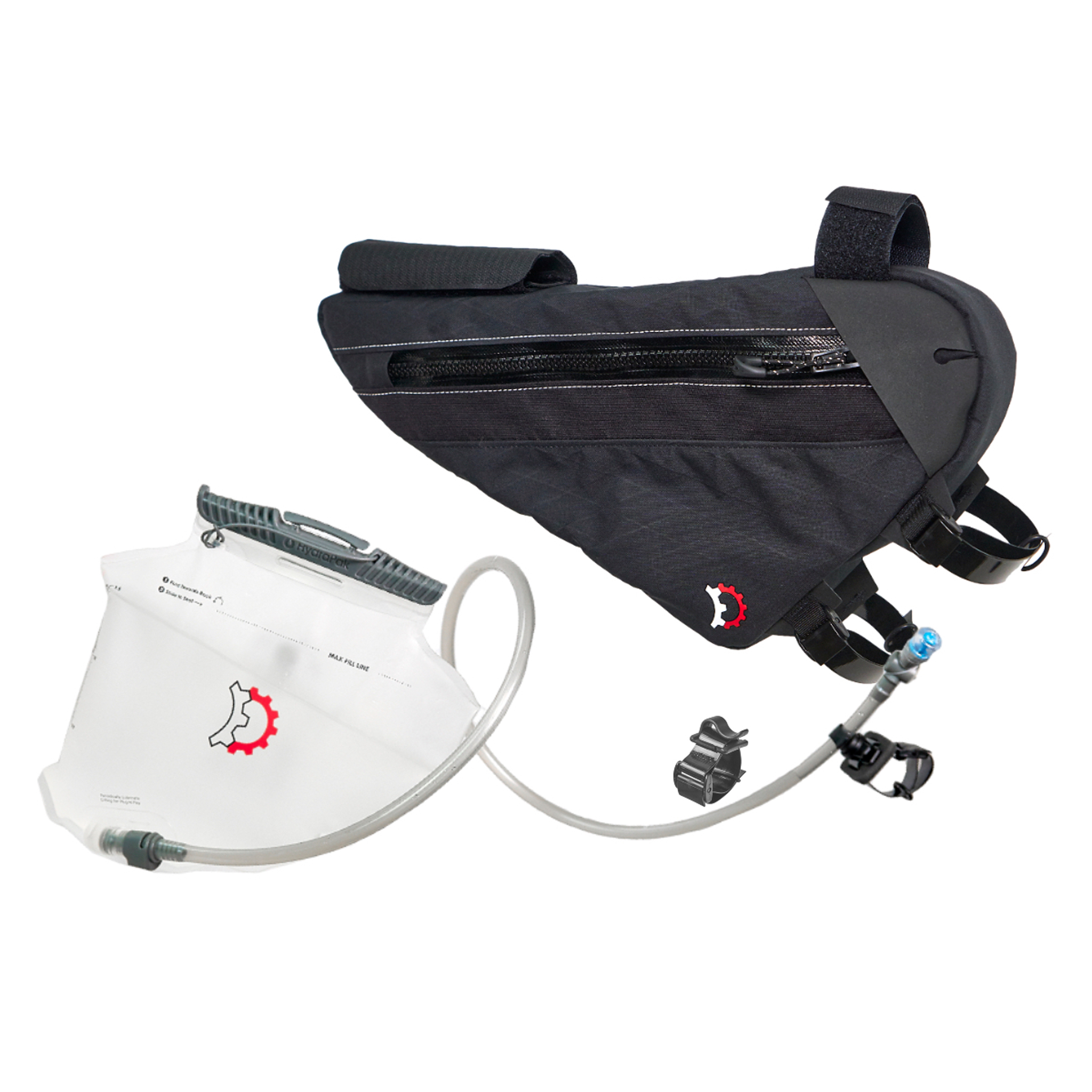 Revelate Designs Sandur Frame Bag Hydration Bundle Large Blk Revelate Designs Sandur Frame Bag Hydration Bundle Large Blk
