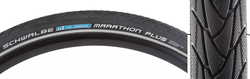 Schwalbe Marathon Plus Performance Twin SmartGuard 26x1.35 Standard Tire Schwalbe Marathon Plus Performance Twin SmartGuard 26x1.35 Standard Tire