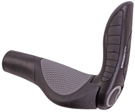 Ergon GP4 grips 130mm Composite Bar End Small > Ergon GP4 grips 130mm Composite Bar End Small >