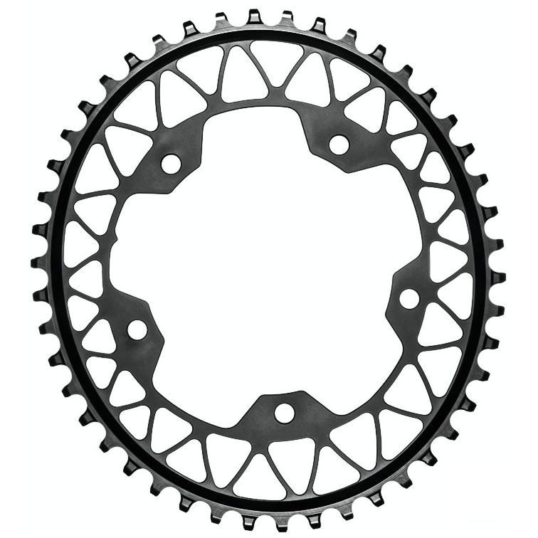 absoluteBLACK  5x110BCD Gravel Oval Chainring