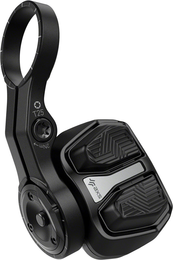 SRAM AXS POD Ultimate Electronic Controller - Left Right Mount Discrete Clamp 2-Button BLK D1