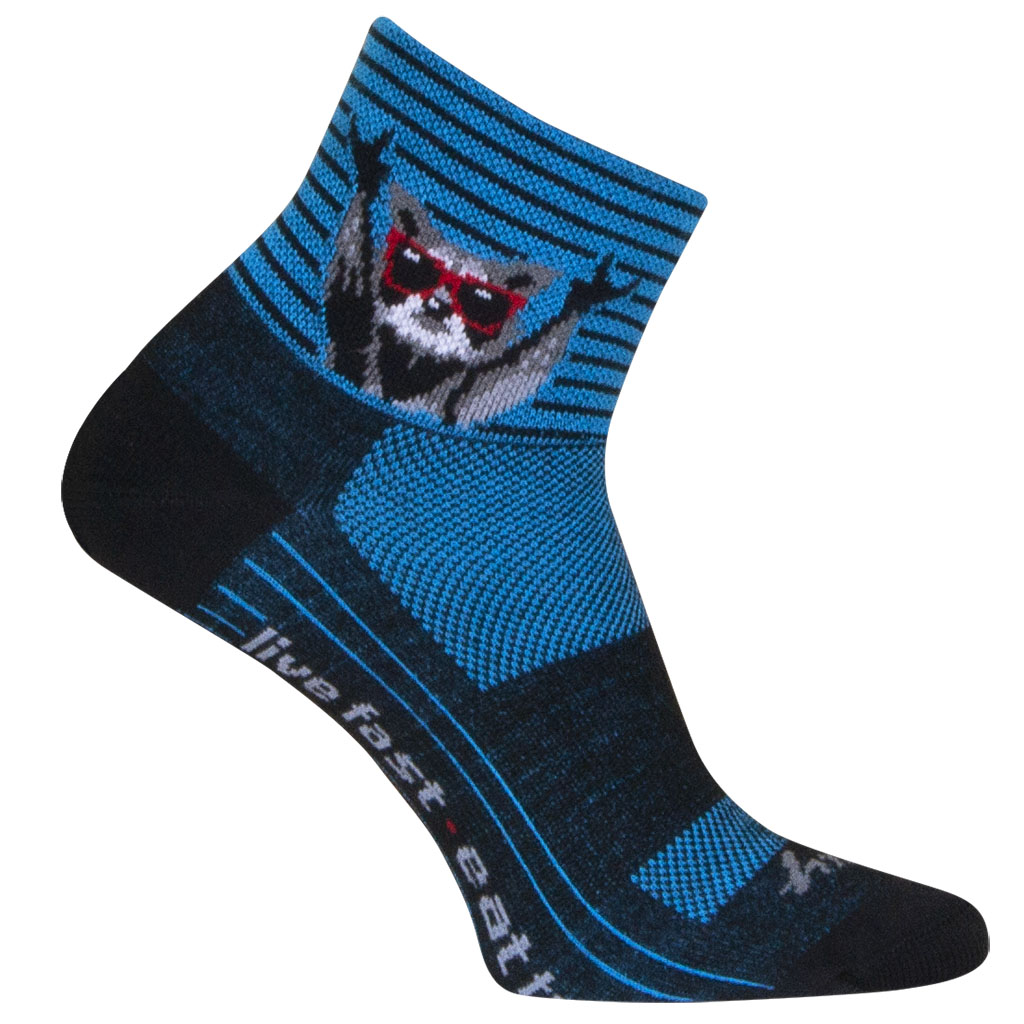 Sockguy Live Fast 3" Socks - Blue variant 2