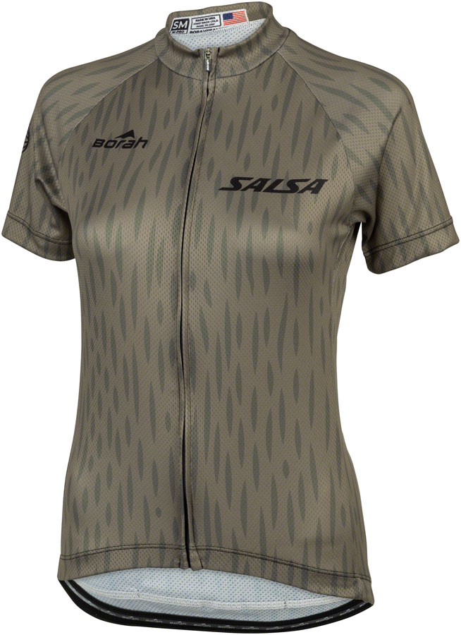 Salsa Women's Hinterland Jersey - Olive Green
