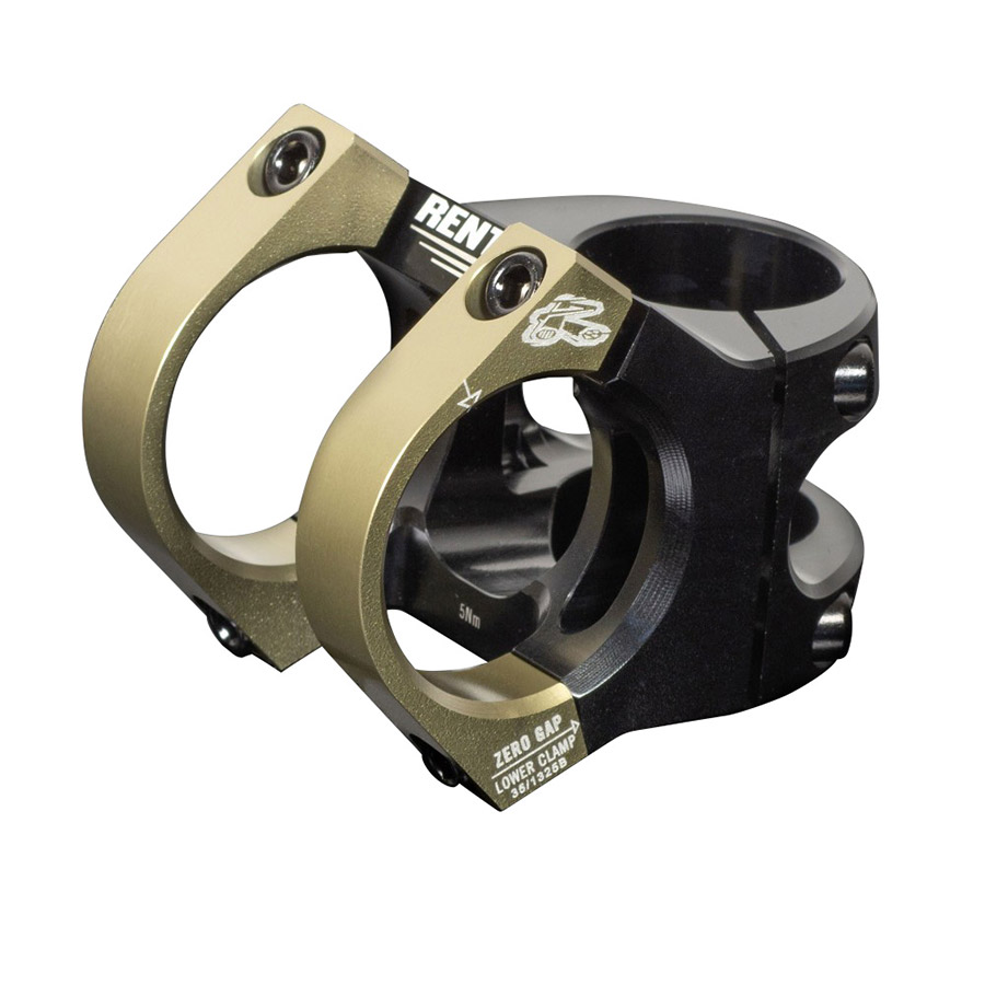 Renthal V2 Apex Stem Diameter: 35mm Length: 40mm Steerer: 1-1/8'' Gold