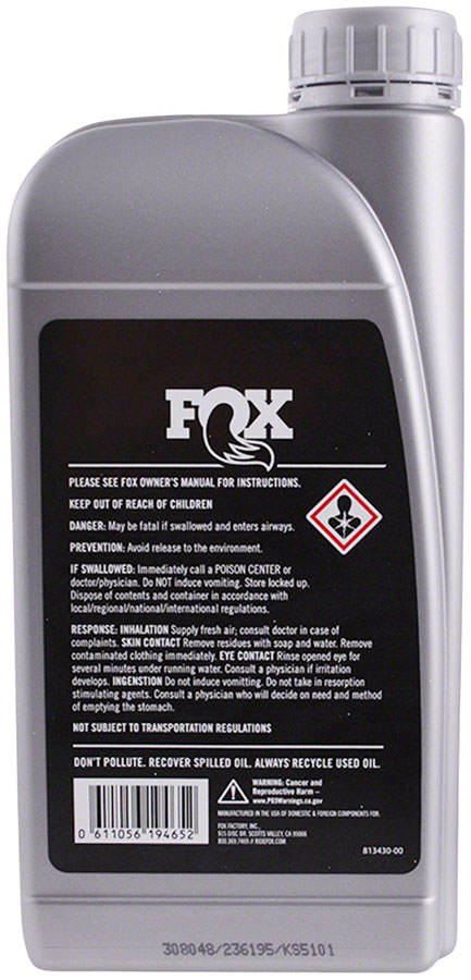 FOX Suspension Oil - Image 2