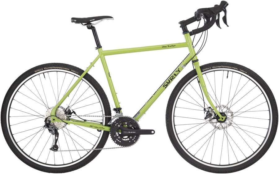 Surly Disc Trucker Bike - 700c, Steel, Pea Lime Soup