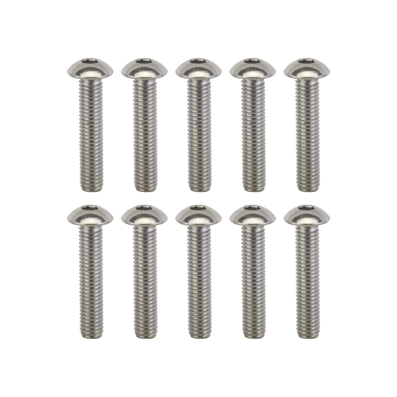 Sunlite Stainless Steel Button Head Bolts M5 x 25 Bag of 10