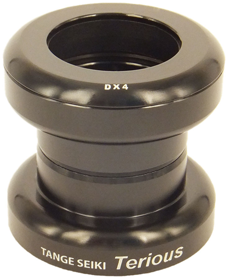 Tange-Seiki Terious DX4 Headset - EC34/28.6 Upper | EC34/30 Lower Straight BLK