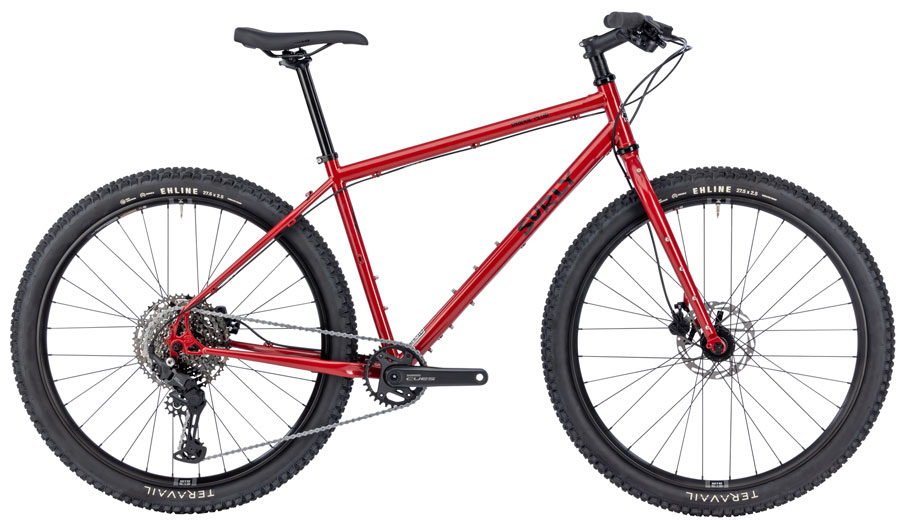 Surly Bridge Club Bike - 27.5" Steel Lingering Cranberry Small