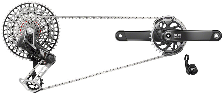 Sram XX T-Type Eagle AXS Transmission Groupset variant 2