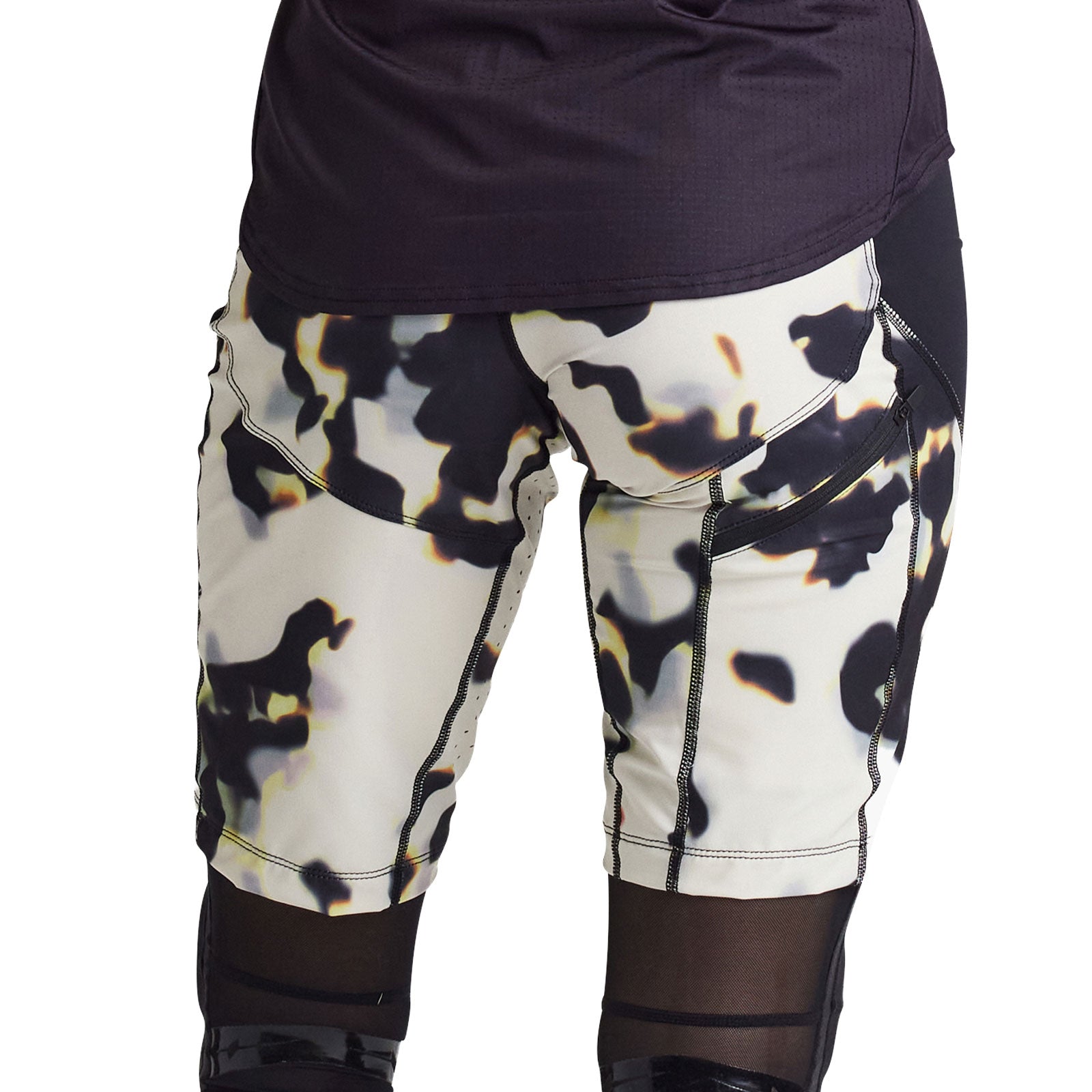Womens Luxe Short Shell Tortoise Cream - Image 9
