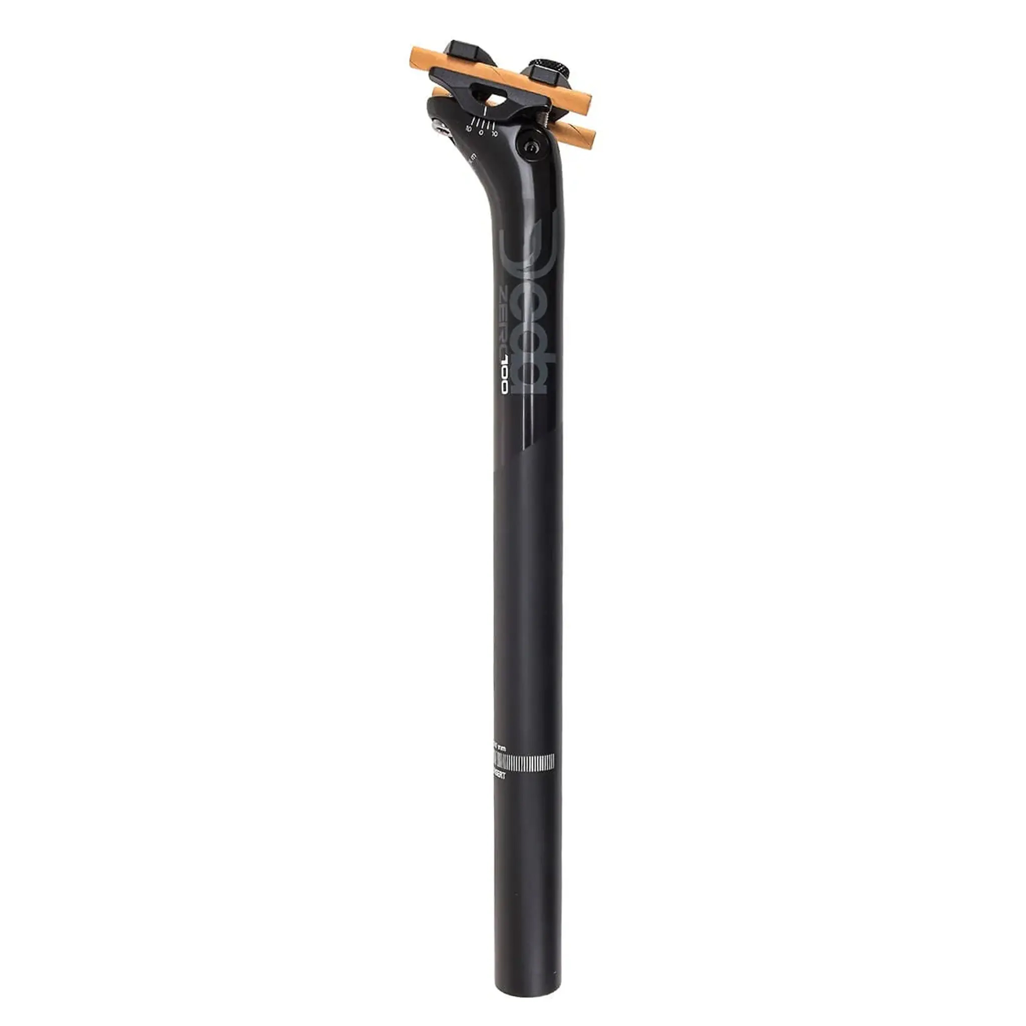 Deda Elementi Zero 100 Alloy Seatpost - Black On Black variant 2